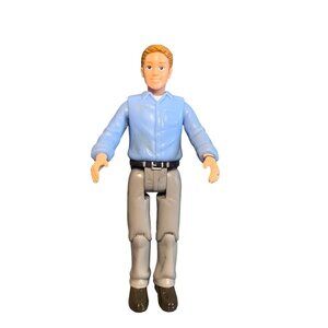 Vintage Hasbro Loving Family Dad Doll Figure 5" tall Dollhouse